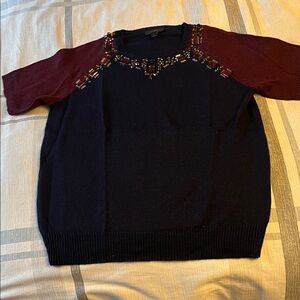 BNWOT Vintage J. Crew Midnight Blue Knit Sweater